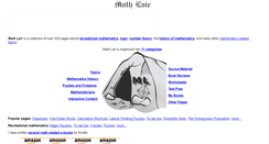 Desktop Screenshot of mathlair.allfunandgames.ca